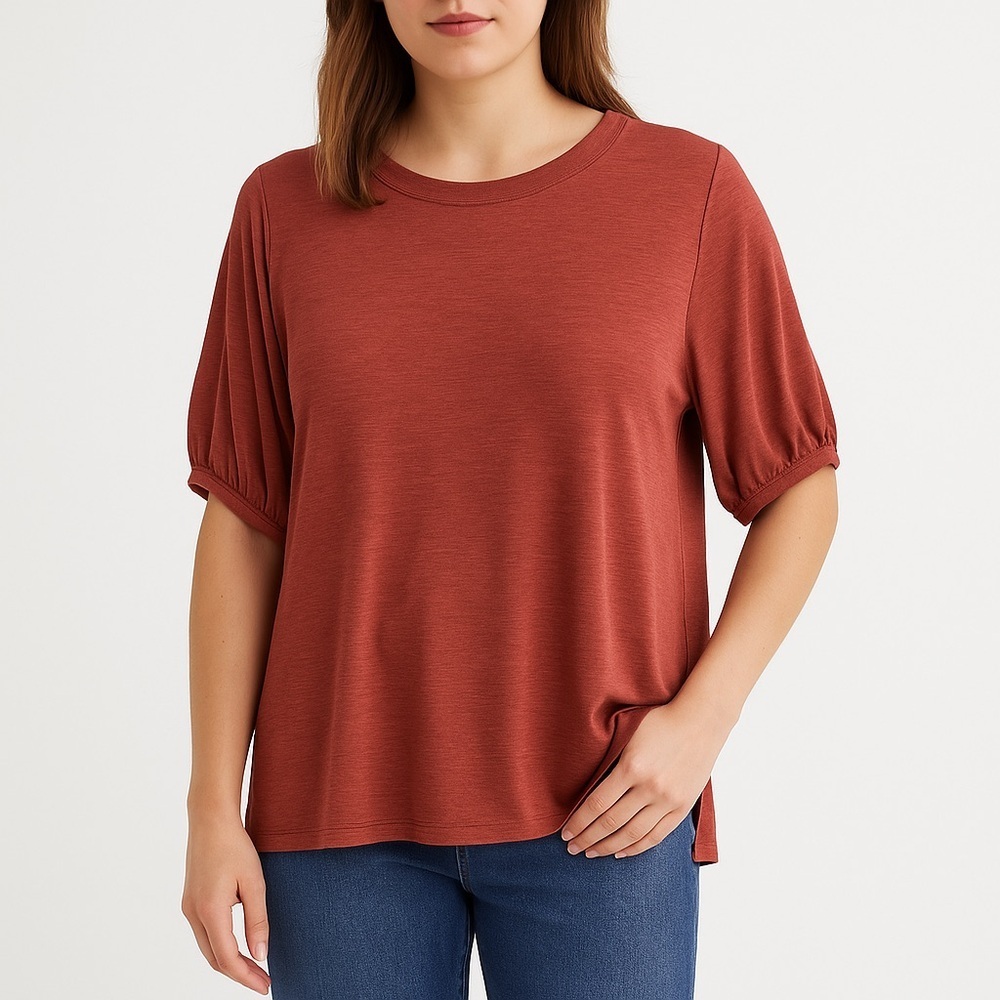 Madewell Ribbed Short Sleeve Size Large